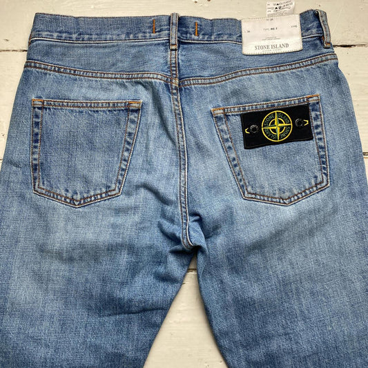 Stone Island Light Blue Jeans