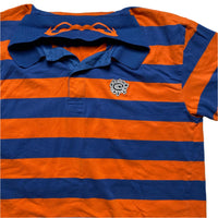 Always Do What You Should Do Orange and Blue Lake Elsinore Polo Shirt (M)