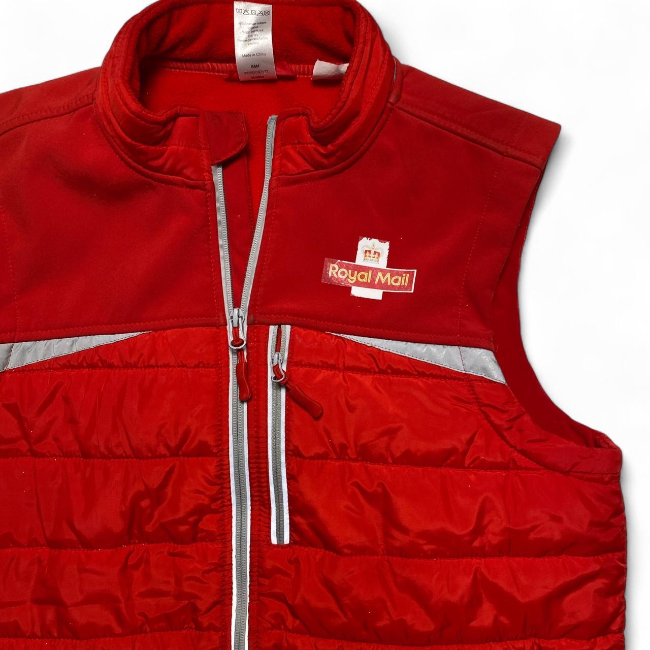 Royal Mail Red Reflective Gilet