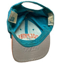 Miami Dolphins Vintage 90’s Turquoise Blue and Orange Cap