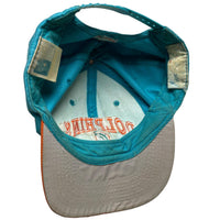 Miami Dolphins Vintage 90’s Turquoise Blue and Orange Cap