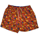 Polo Ralph Lauren Floral Orange Swim Trunk Shorts (XL)