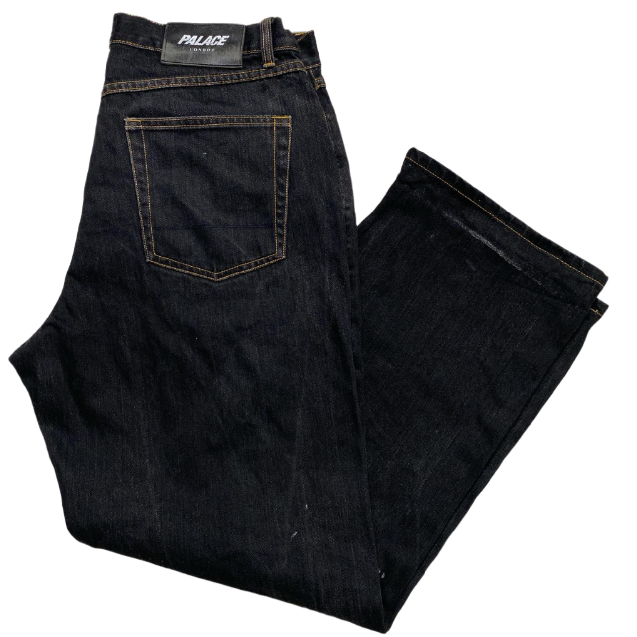 Palace Black Indigo Baggy Jeans (32W)