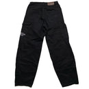 A1 Denim Soho Yacht Club Black and White Cargo Baggy Carpenter Jeans (W 30)