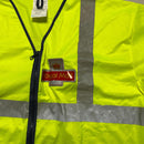Royal Mail HI Vis Neon and Silver Reflective Over Jacket (2XL)