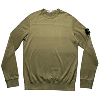 Stone Island Olive Green Crewneck Jumper (XL)