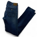 Armani J45 Slim Light Blue Stonewash Jeans