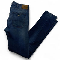Armani J45 Slim Light Blue Stonewash Jeans