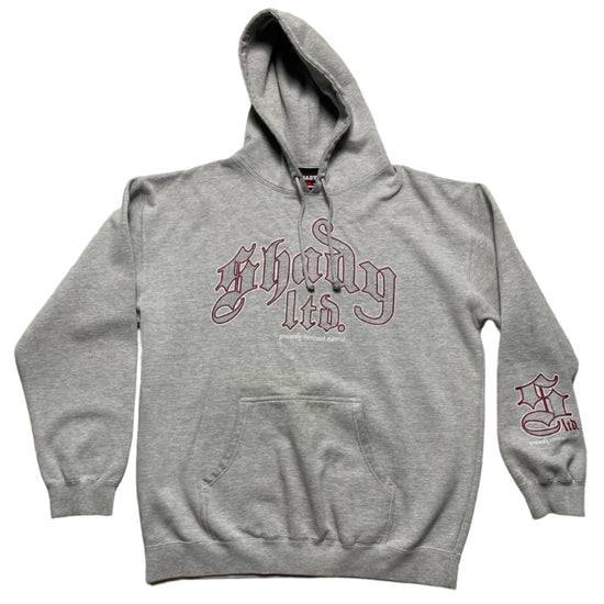 Shady Eminem Slim Shady Clothing Grey and Red Hoodie (L)
