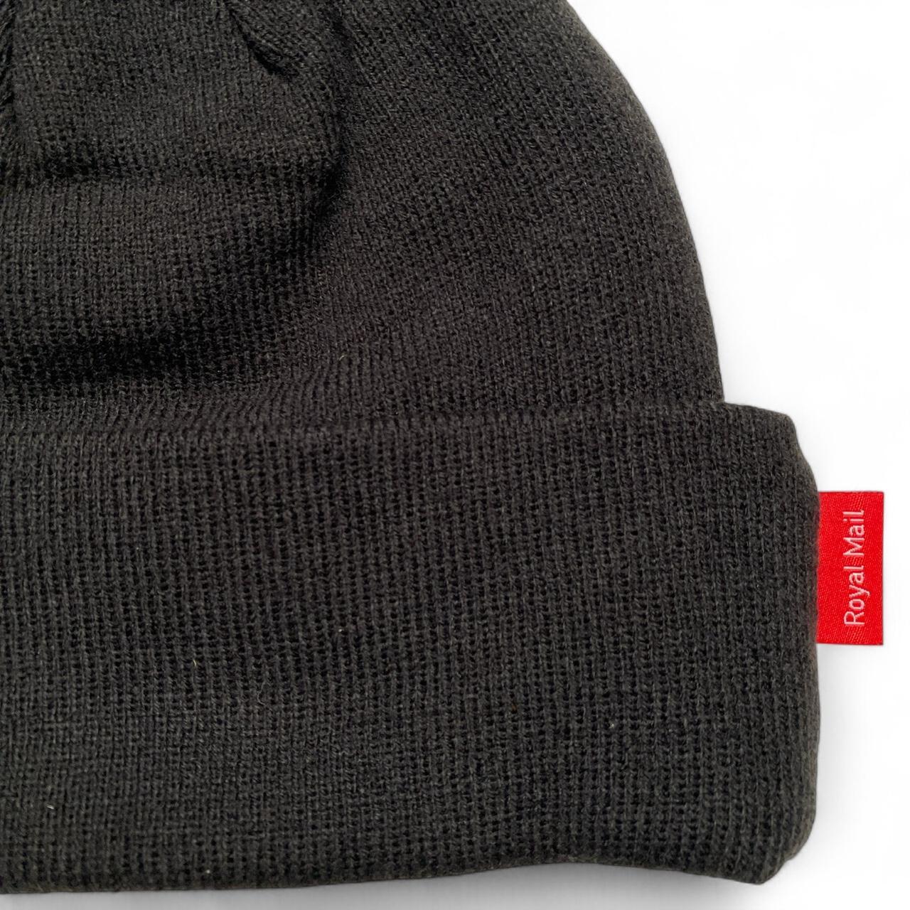 Royal Mail Black and Red Beanie Hat