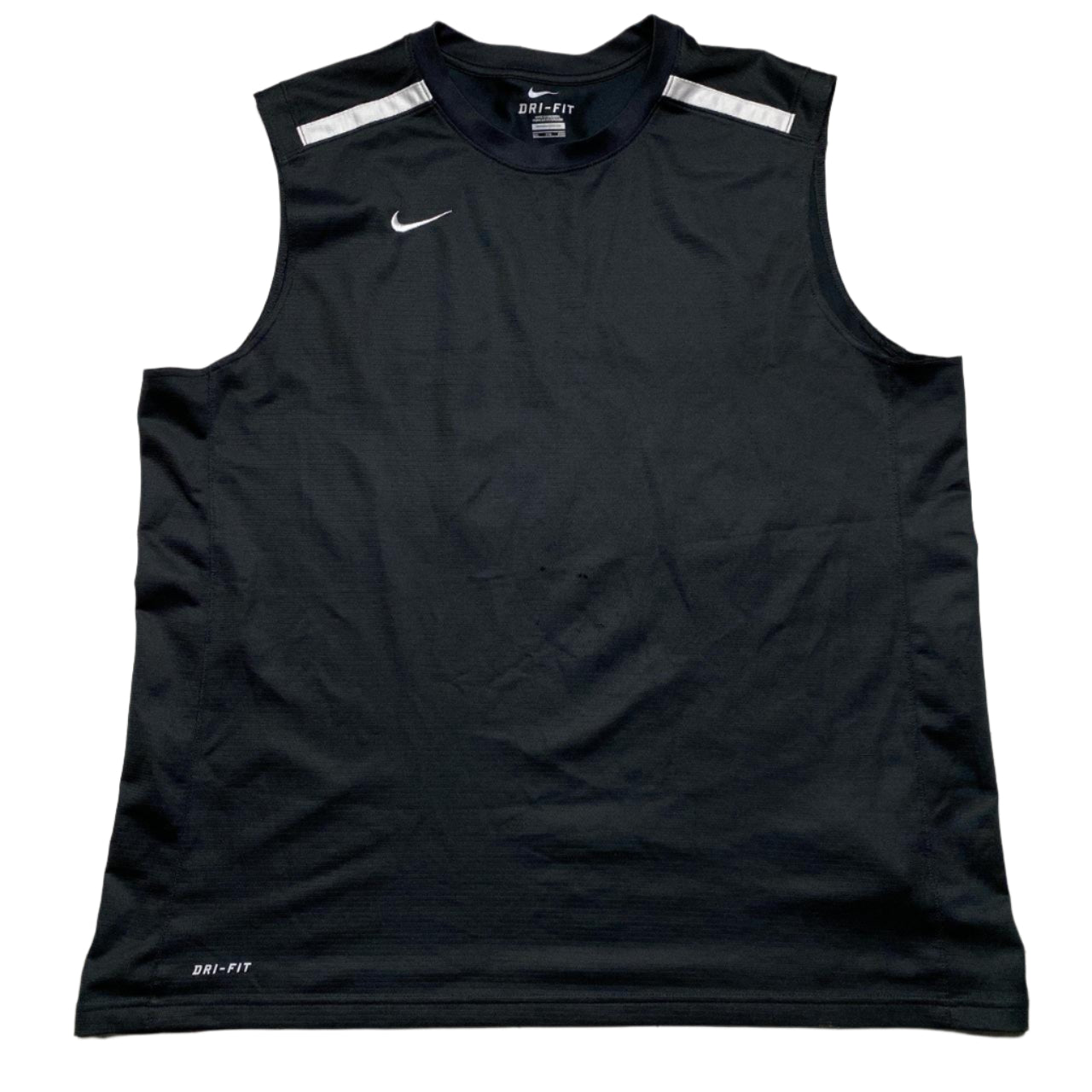 Nike Black and White Sport Vest (2XL)