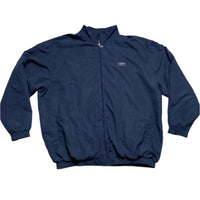 Umbro Navy and Grey Full Shell Nylon Tracksuit (2XL)