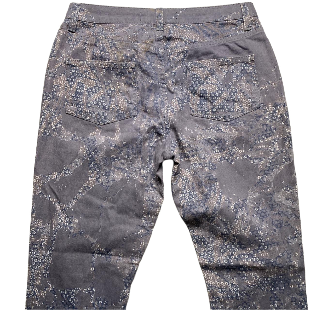 Just Cavalli Vintage Purple Lavender Print Womens Jeans (28W)