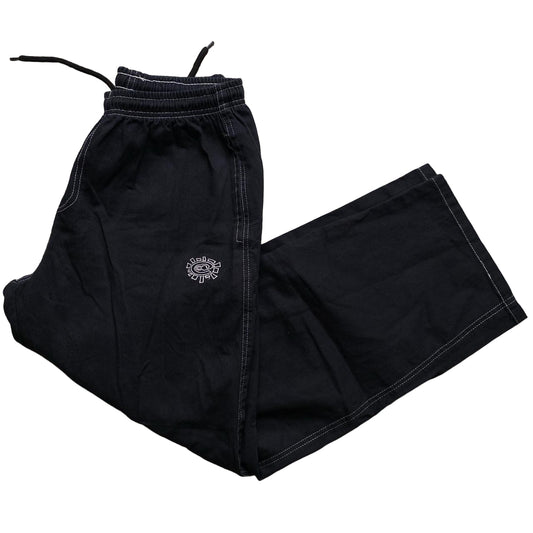 Always Do What You Should Do Black and White Cargo - Relaxed Skate Pants - Trousers (M)