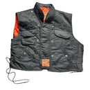 Schott Vintage Vest Gilet Bomber Jacket (L)