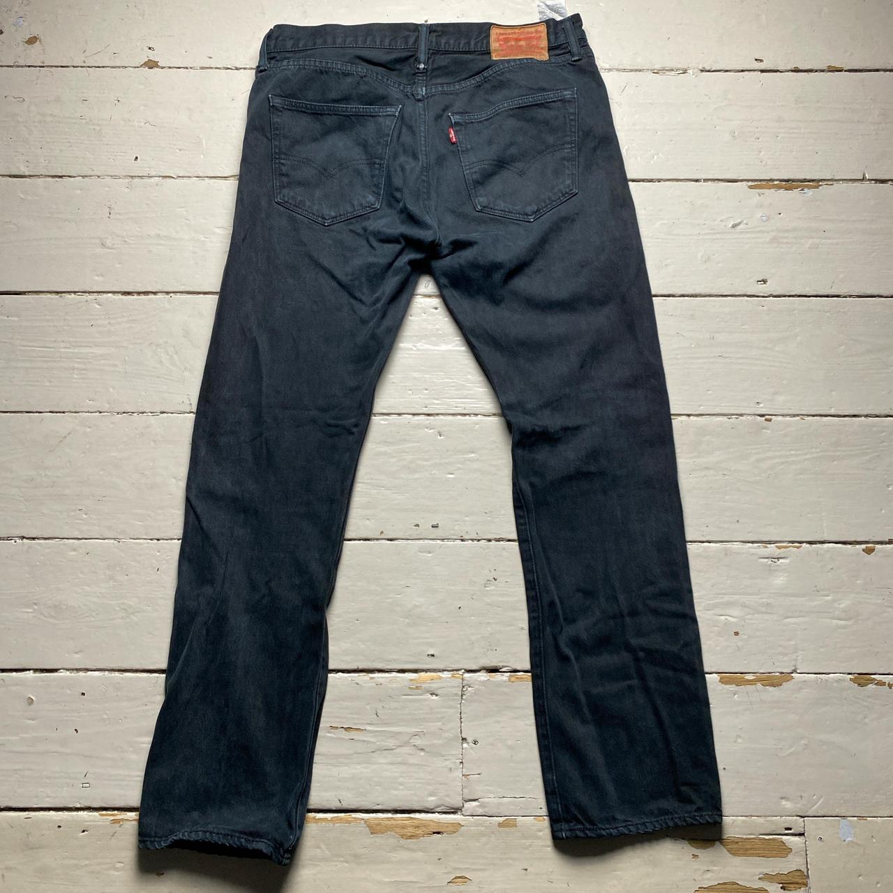 Levis 501 Black Baggy Jeans