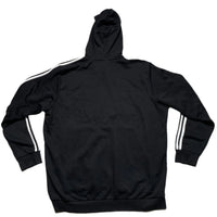 Adidas Manchester United Black and White Football Hoodie (2XL)