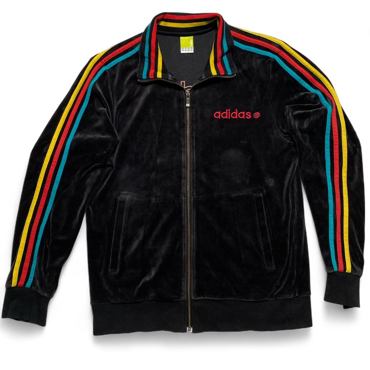 Adidas Originals Rasta Velour Tracksuit Jacket