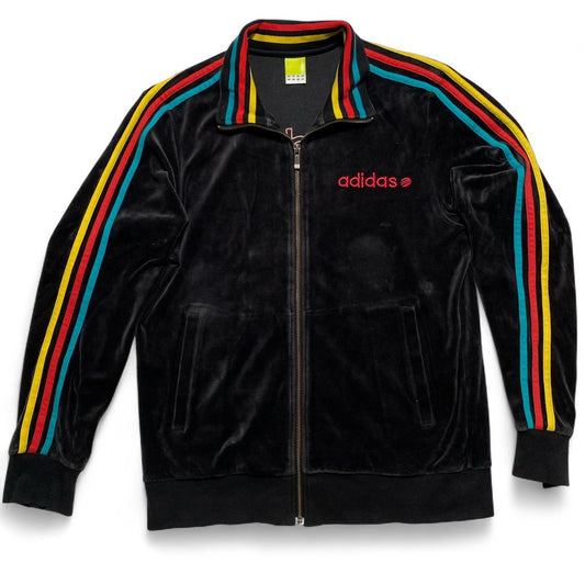 Adidas Originals Rasta Velour Tracksuit Jacket