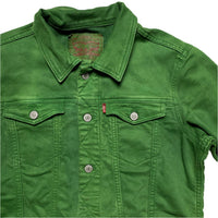 Levis Vintage Green Womens Denim Jacket (L)