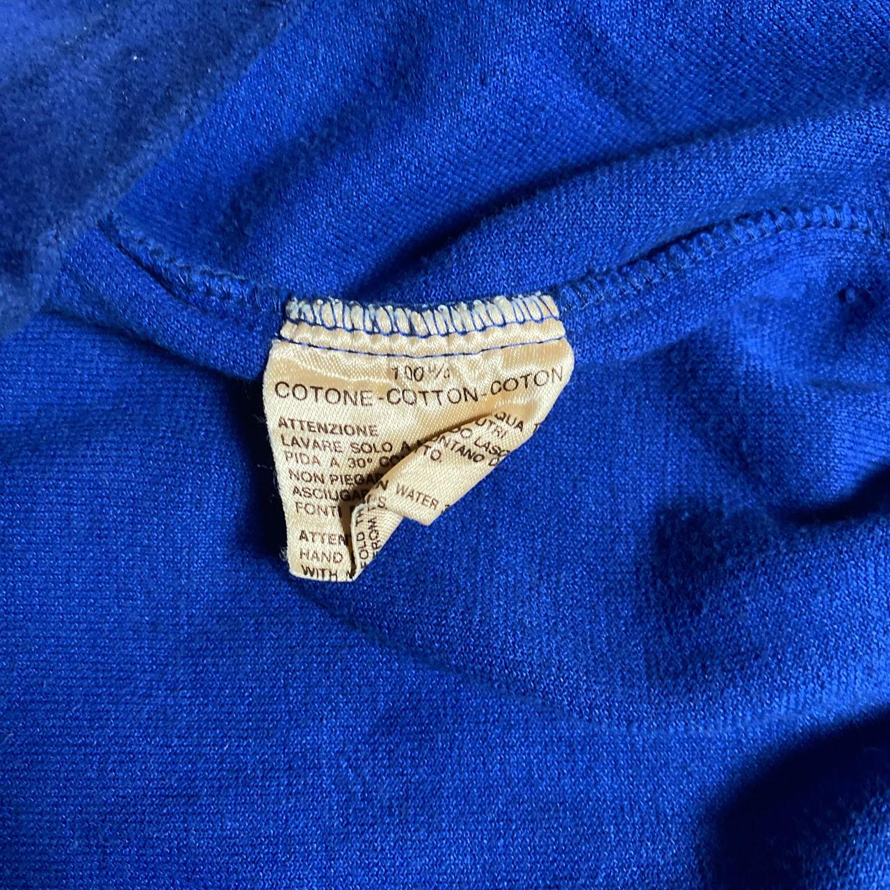 Yves Saint Laurent Blue Velour Velvet robe (L)