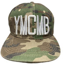 YMCMB Vintage Camouflage Snapback Cap