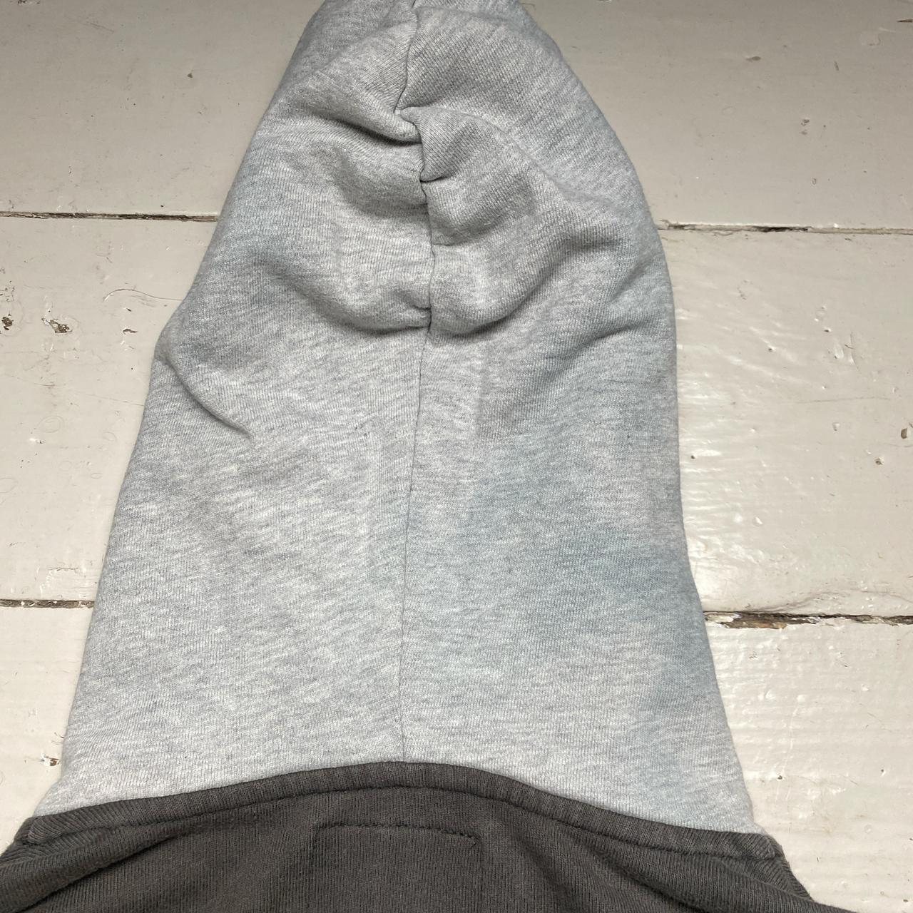 Stussy Grey Two Tone Hoodie