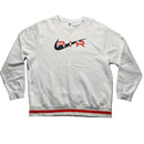 Nike Air Swoosh White Black and Red Jumper (XL)