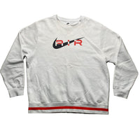 Nike Air Swoosh White Black and Red Jumper (XL)