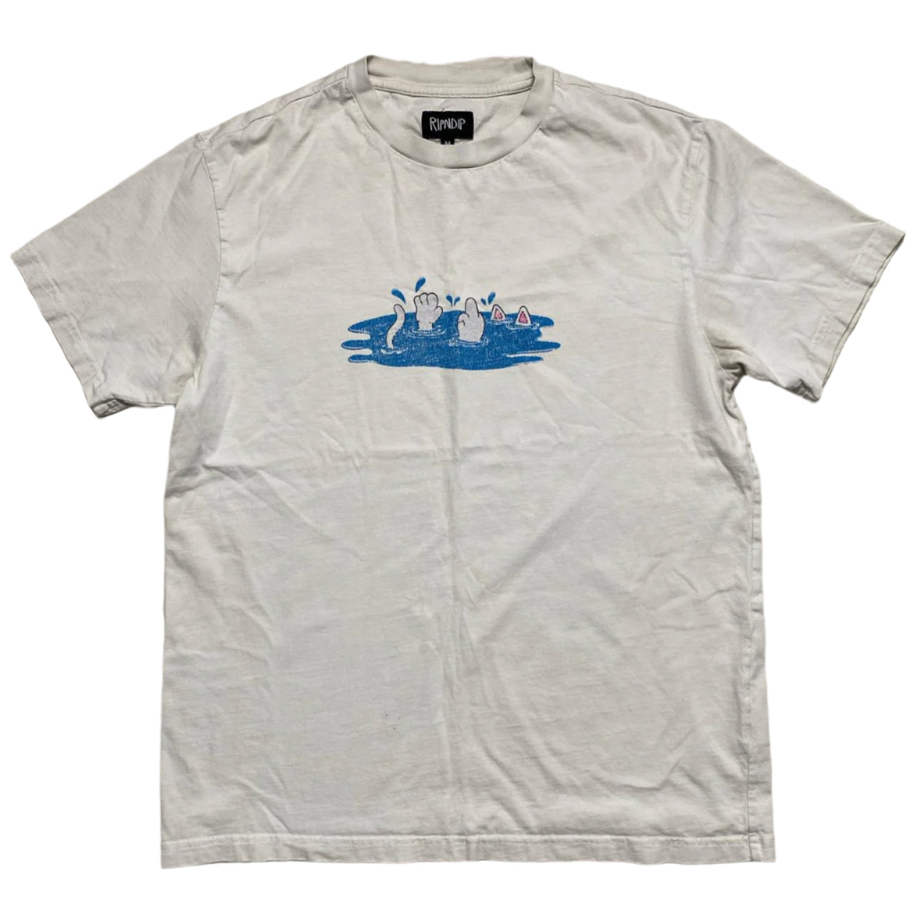 Rip N Dip Cat Nermal Middle Finger T Shirt (M)