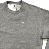 Nike NRG Grey and White Baggy Jumper (XS)