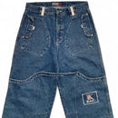 Kani Vintage 90’s Carpenter Baggy Embroidered Jeans (38W)