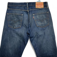 Levis 504 Dark Navy Straight Fit Jeans (32W)