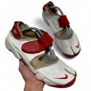 Nike Air Rift White and Red y2k Trainers (UK 10)