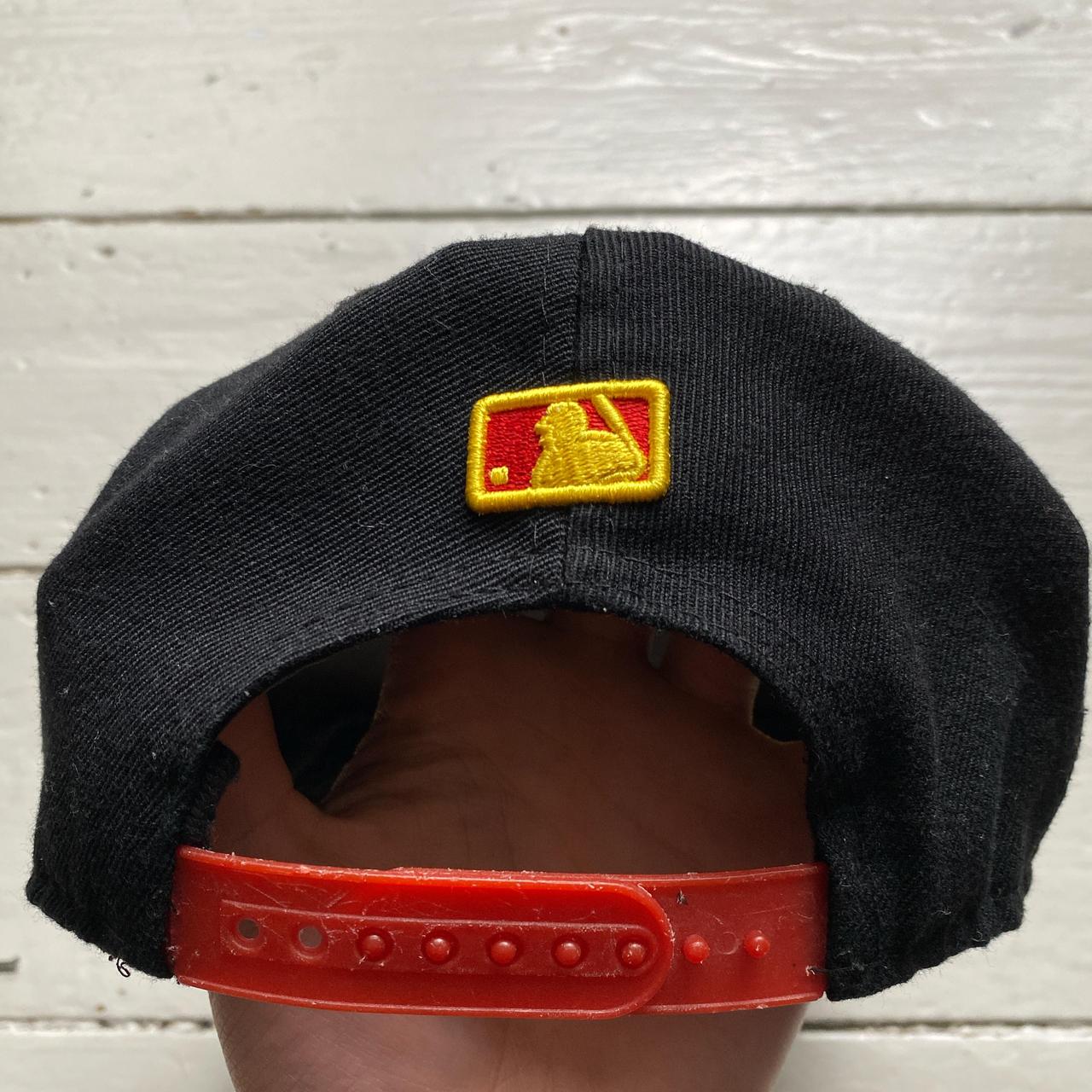 Pirates Black Yellow and Red Snapback Cap