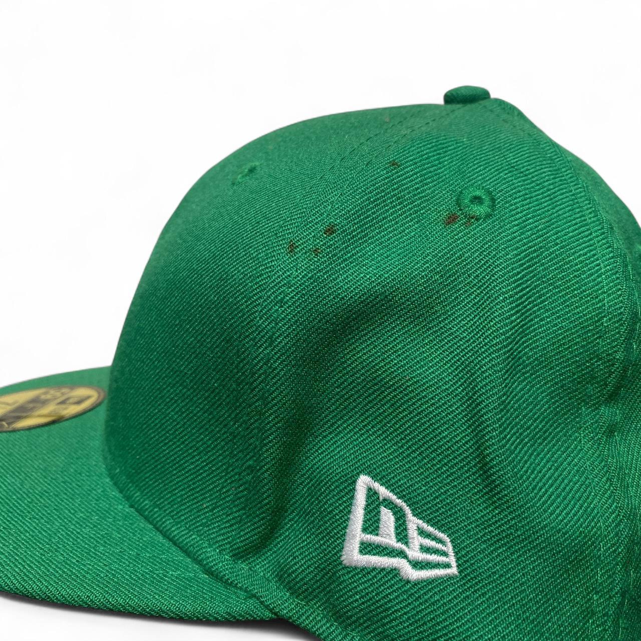 New York Yankees New Era Green and White Fitted Cap