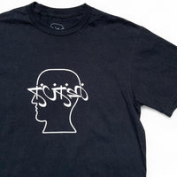 Brain Dead Increase The Peace Defund The Police Black and White T Shirt (M)