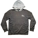 Stussy Grey Two Tone Hoodie (S)