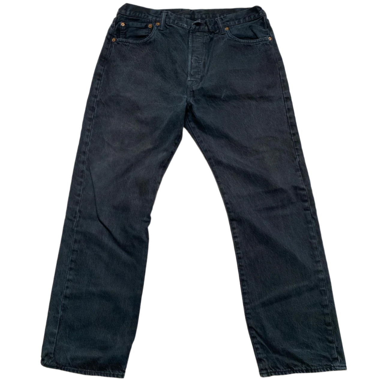 Levis 501 Black Baggy Jeans (36W)