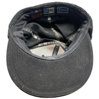 New York Yankees Black and White Dog Ear Fitted Cap
