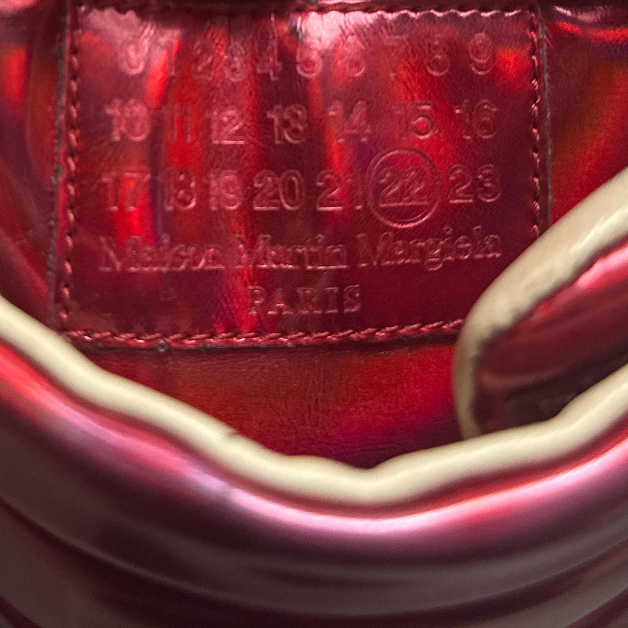 Maison Margiela Reflective Red Future Space Boots