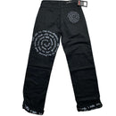 Criminal Damage Graffiti Black and Grey Jeans (28W/30W)