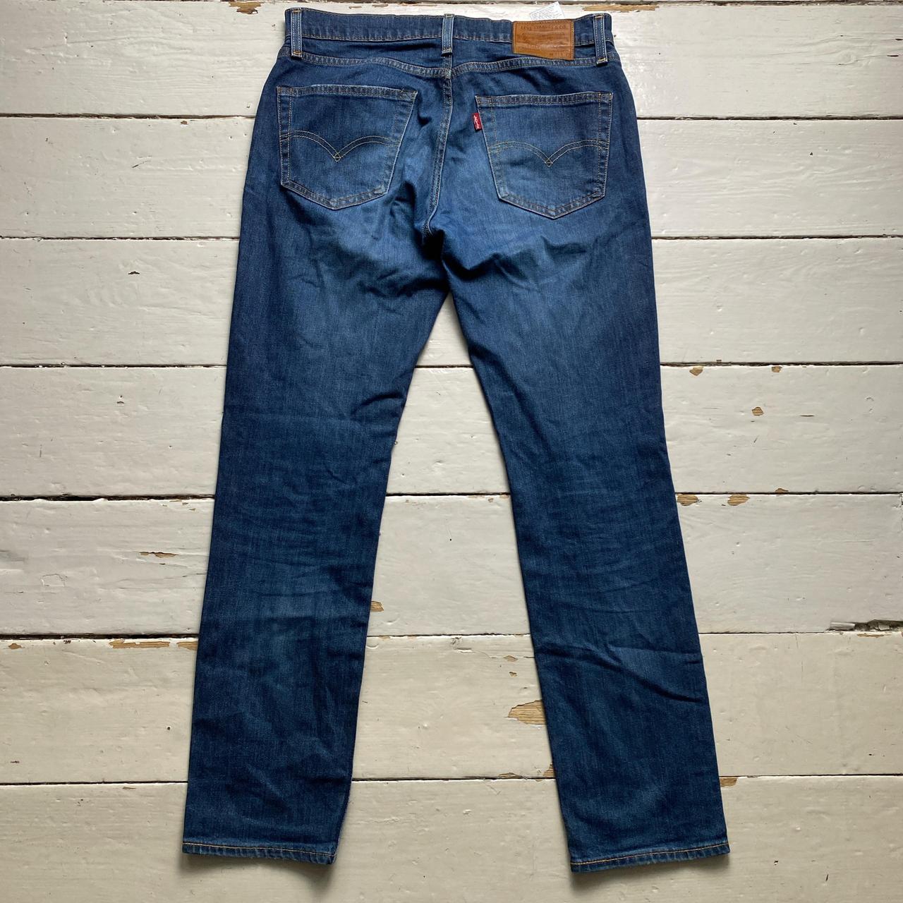 Levis 511 Navy Stonewash Jeans