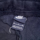 Nike Navy and White Slim Joggers (S)