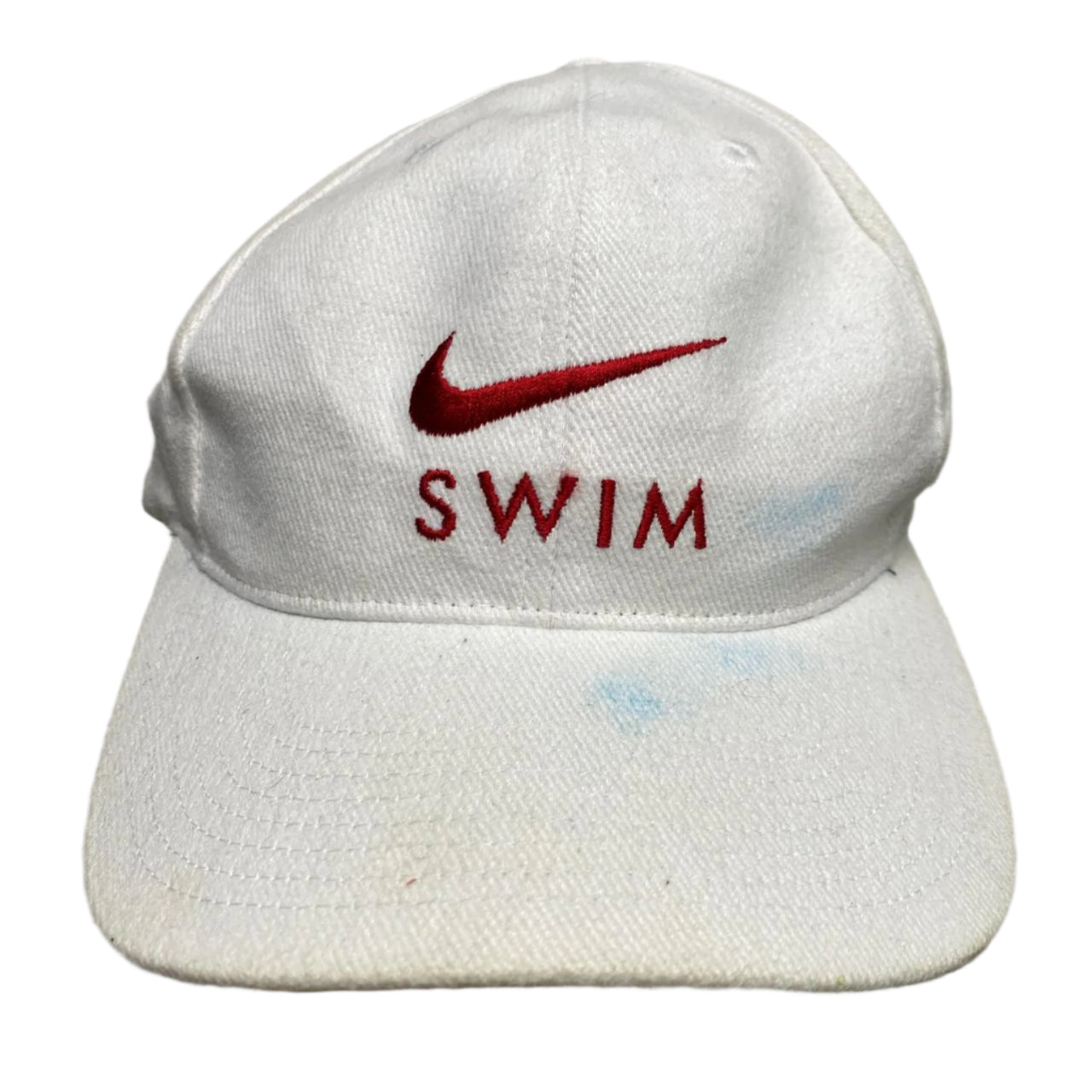 Nike Swim 90’s Vintage White and Red Cap