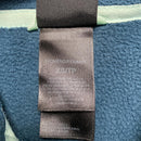 The North Face Blue and Grey Zip Fleece Jumper (XS)