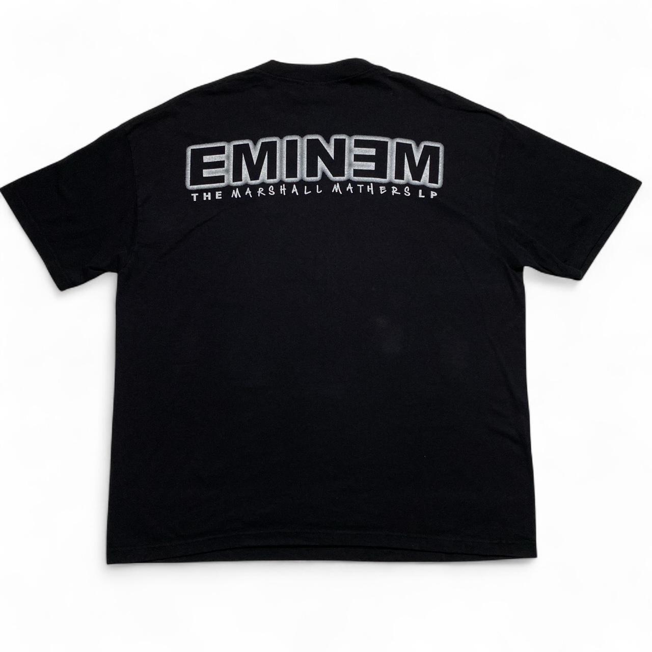 Eminem Vintage Y2K The Marshall Mathers LP Black T Shirt