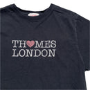 Thames London Black and White T Shirt (M)