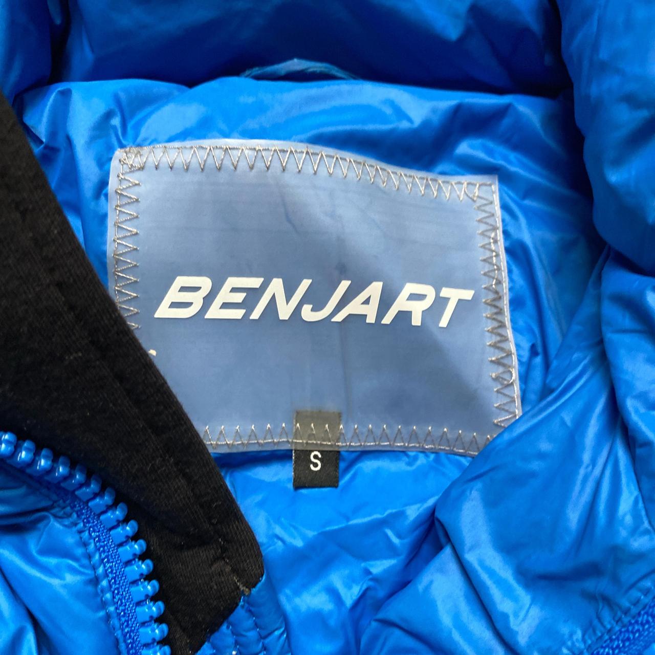 Benjart Blue Puffer Bubble Coat (S)