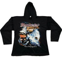 Raphsody Vintage 2002 Peace of the Dragon Flame Hoodie (XL)